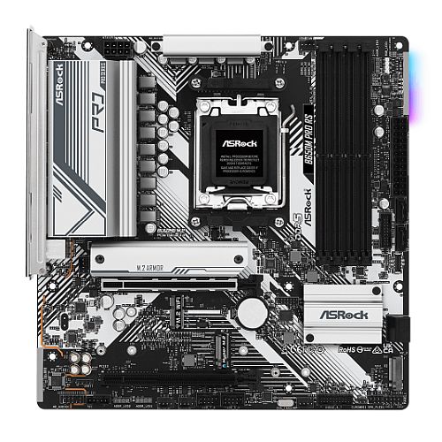 ASRock B650M PRO RS AM5 Micro ATX Motherboard DDR5 PCIe 5.0 2.5G LAN ASRock B650M PRO RS AM5 Micro ATX Motherboard DDR5 PCIe 5.0 2.5G LAN